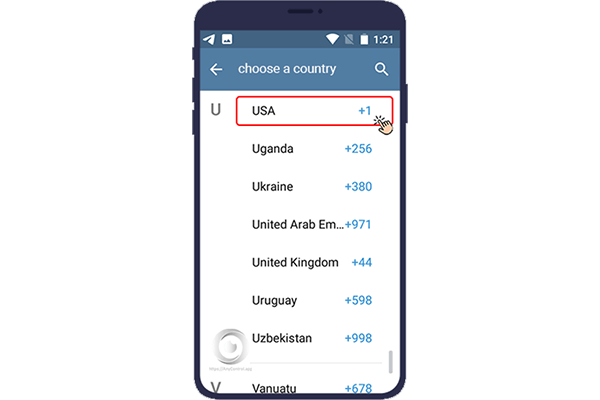 انتخاب کشور 